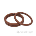 PTFE com revestimento de desgaste revestido com vedação de borracha O-rings de vedação de borracha